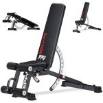 Keppi 1200LB Heavy Duty Adjustable Weight Bench