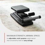 Adjustable 5-in-1 Weight Bench for Home Workouts