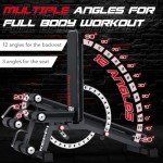 Keppi 1200LB Heavy Duty Adjustable Weight Bench