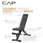 CAP Barbell Adjustable Foldable Weight Bench