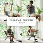 Adjustable 5-in-1 Weight Bench for Home Workouts