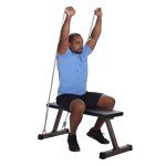 Portable Compact Foam Padded Barbell Bench - 600 lbs Capacity