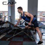 CAP Barbell Adjustable Foldable Weight Bench
