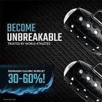 Egg Weights Knockout 4.0 lbs (2 Eggs, 2.0 lbs Each) Dumbbell Sets Bismuth Hand Weights with Silicone Rubber Finger Loop for Shadowboxing, Kickboxing for Men & Women (Black) +Free E-Book Workout Guide