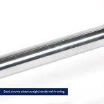 Titan Fitness Straight Rubber Fixed Barbell 30 lb.