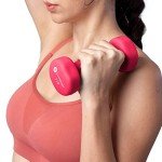 Gymenist Dumbbell Set with Travel Case - 3 Pairs