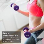 JBM Neoprene Dumbbell Hand Weight Sets of 2 Weights for Women at Home Dumbbells Set of 2