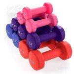 JBM Neoprene Dumbbell Hand Weight Sets of 2 Weights for Women at Home Dumbbells Set of 2