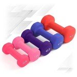 JBM Neoprene Dumbbell Hand Weight Sets of 2 Weights for Women at Home Dumbbells Set of 2
