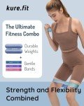 Lightweight Hand Weight Bars and Resistance Bands
