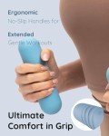 Lightweight Hand Weight Bars and Resistance Bands