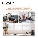 CAP Barbell Cast Iron Hex Dumbbell, Black, Single, 30 lb