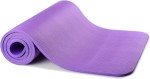 Fitvids 1/2-Inch Extra Thick High Density Anti-Tear Exercise Yoga Mat with Carrying Strap, Purple
