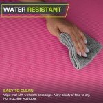ProsourceFit Extra Thick Yoga and Pilates Mat ½” (13mm), 71-inch Long High Density Exercise Mat with Comfort Foam and Carrying Strap
