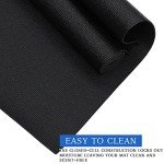 20 Pcs Yoga Mat Non Slip Exercise Mat Workout Mat with Strap for Women Gym Fitness Home Supplies, 72 x 24 Inch(Multicolor)