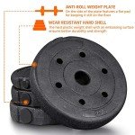 Yaheetech Adjustable Dumbbells Weight Set - 66LB Dumbbell Weights Exercise & Fitness Equipment w/ 4 Spinlock Collars & 2 Connector Options for Women & Men Gym Home Strength Bodybuilding Training