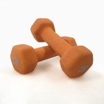 CAP Barbell 32 LB Set of Neoprene Dumbbells with Rack | 3, 5, 8 LB pairs