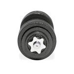CAP Barbell 52.5-Pound Adjustable Dumbbell Set, Single, Black