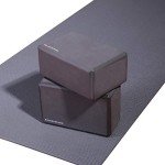 Fitvids All-Purpose 1/4-Inch High Density Anti-Tear Exercise Yoga Mat with Carrying Strap, Gray