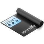 SereneLife Yoga Mat 30" x 60", 6mm Extra Thick, Soft, Non-Slip Exercise & Fitness Mat, Anti-Tear for All Types of Cardio, Gym, Pilates, Stretching & Floor Workout For Travel, Lightweight, Men & Women
