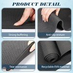 10 Pack Yoga Mats Bulk, 68'' x 24'' x 4mm Thick Yoga Mats for Kids and Adult Gym Mats Bundle Latex Free Exercise Mats with Non Slip Texture for Outdoor Yoga, Pilates or Workout (Black)
