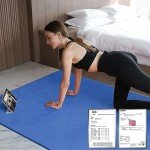 Extra Thick Non-Slip Yoga Mat for Home Fitness