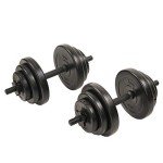 Sunny Health & Fitness 18 kg Vinyl Dumbbell Set