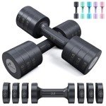 Sportneer Adjustable Dumbbell Set - 4 Weights