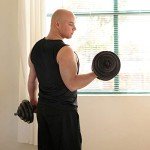 Sunny Health & Fitness 18 kg Vinyl Dumbbell Set