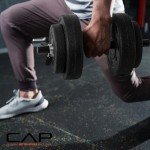CAP Barbell 40-Pound Adjustable Dumbbell Set