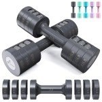 Sportneer Adjustable Dumbbell Set - 4 Weights