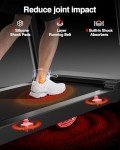 LONTEK Silent Folding Treadmill for Home Use