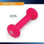 Fuchsia 1-lb Neoprene Dumbbell by Marcy