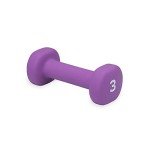 Gaiam 3lb Neoprene Dumbbell for Home Workouts