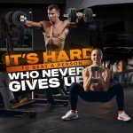 Yes4All Standard Dumbbell Handles with Collars - Set of 2