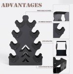 4 Tier Heavy Duty Metal Dumbbell Rack