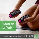 Gaiam Soft Dumbbell Hand Weights Set - 2lb