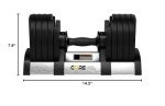 Adjustable Dumbbell Weight Set - Space Saver