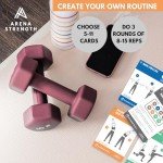 Dumbbell Workout Cards with Video Instructions