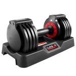 Adjustable 5-in-1 Dumbbells, 25LB Home Trainer