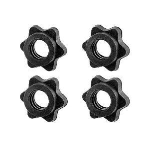1-Inch Dumbbell and Barbell Collar Clamps – 2 Pairs