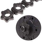 1-Inch Dumbbell and Barbell Collar Clamps – 2 Pairs