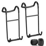 Heavy Duty Dumbbell Spotter Hooks - 2 Pack