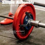 EastyGold Barbell Clips for Weightlifting and Strength Training