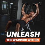 Yes4All 20 lbs Chrome Grip Hex Dumbbells Pair