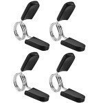 EastyGold Dumbbell Spring Clip Collars for Weightlifting