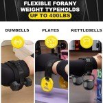 Adjustable Hip Thrust Belt for Dumbbells and Booty