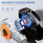 Under-Desk Elliptical Machine for Seniors, Portable & Quiet
