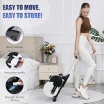 Under Desk Elliptical Leg Exerciser for Seniors