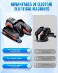 Under Desk Elliptical Machine for Home Fitness